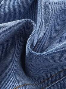 Young Girls Casual Pleated Culotte Shorts